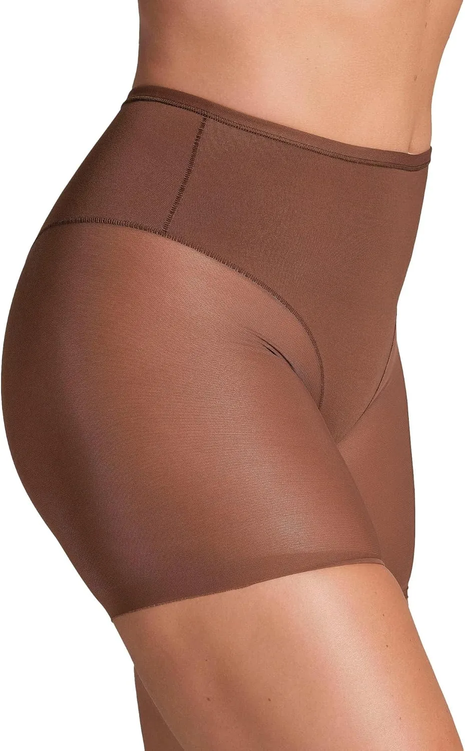 Leonisa Undetectable Sheer Shaper Shorts for Women  Seamless Shapewear Shorts with Anti-Chafing & Butt-Lift Effect