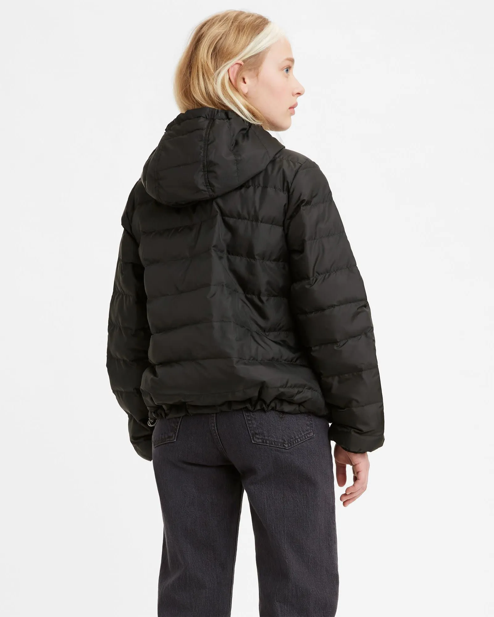Levi's® Womens Edie Packable Jacket - Caviar