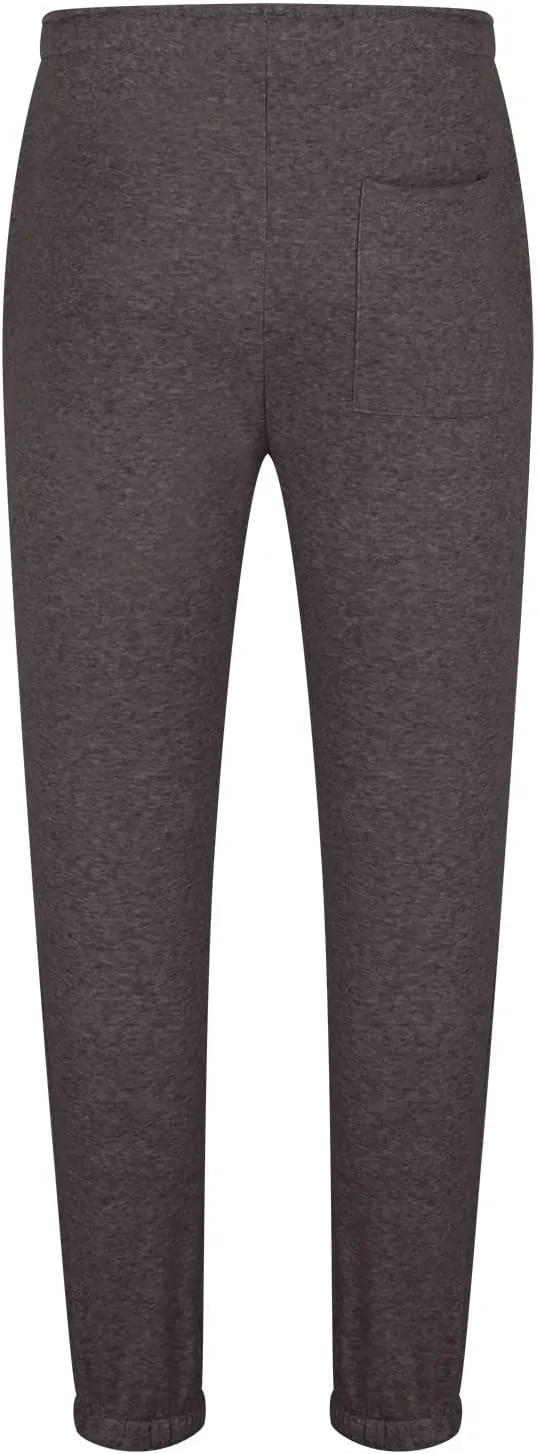 Linen Pants for Men Causal Loose Drawstring Elastic Waist Plush Thickened Solid Sweatpants Athletic-Fit Trousers