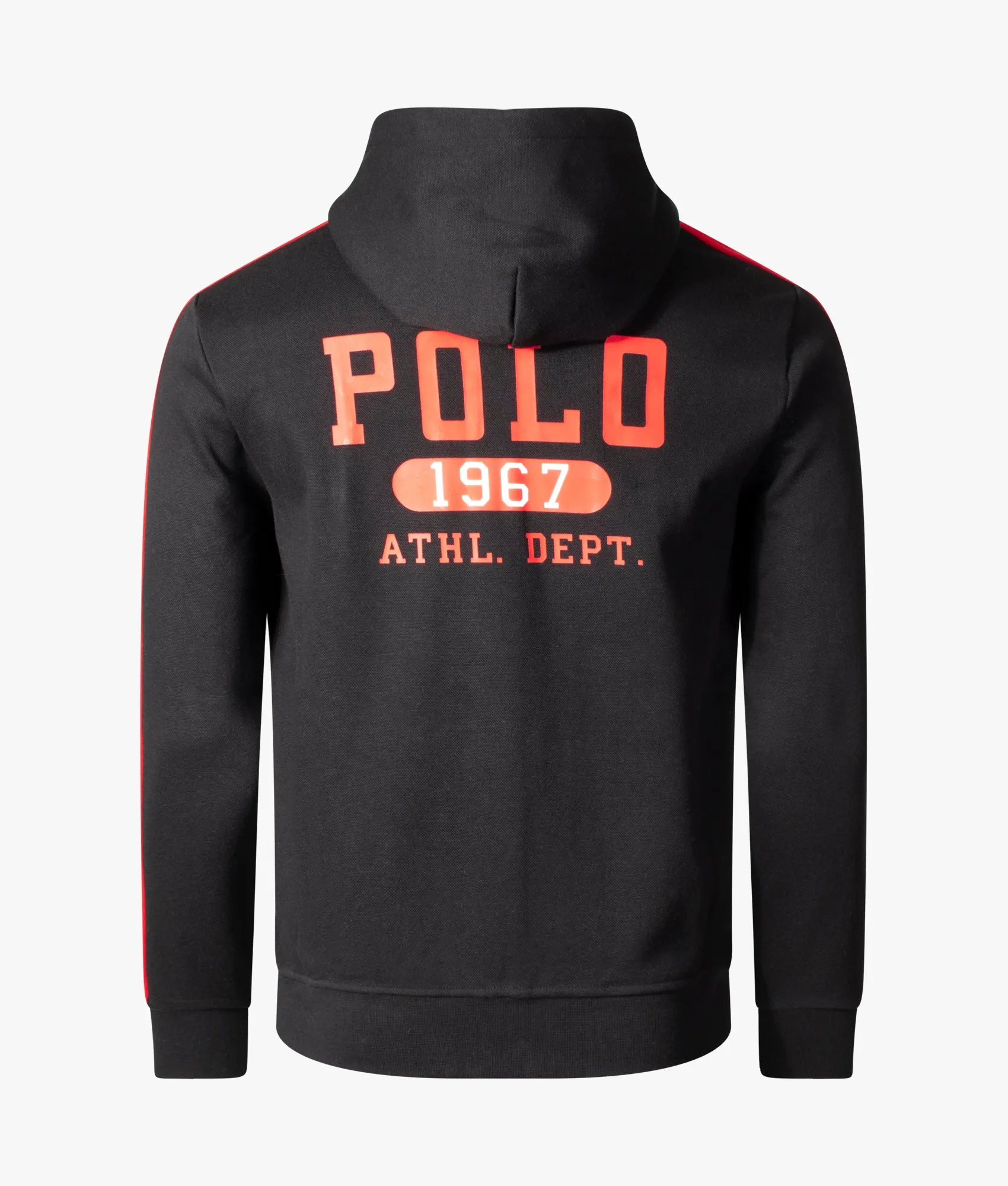 Logo Double-Knit Mesh Hoodie