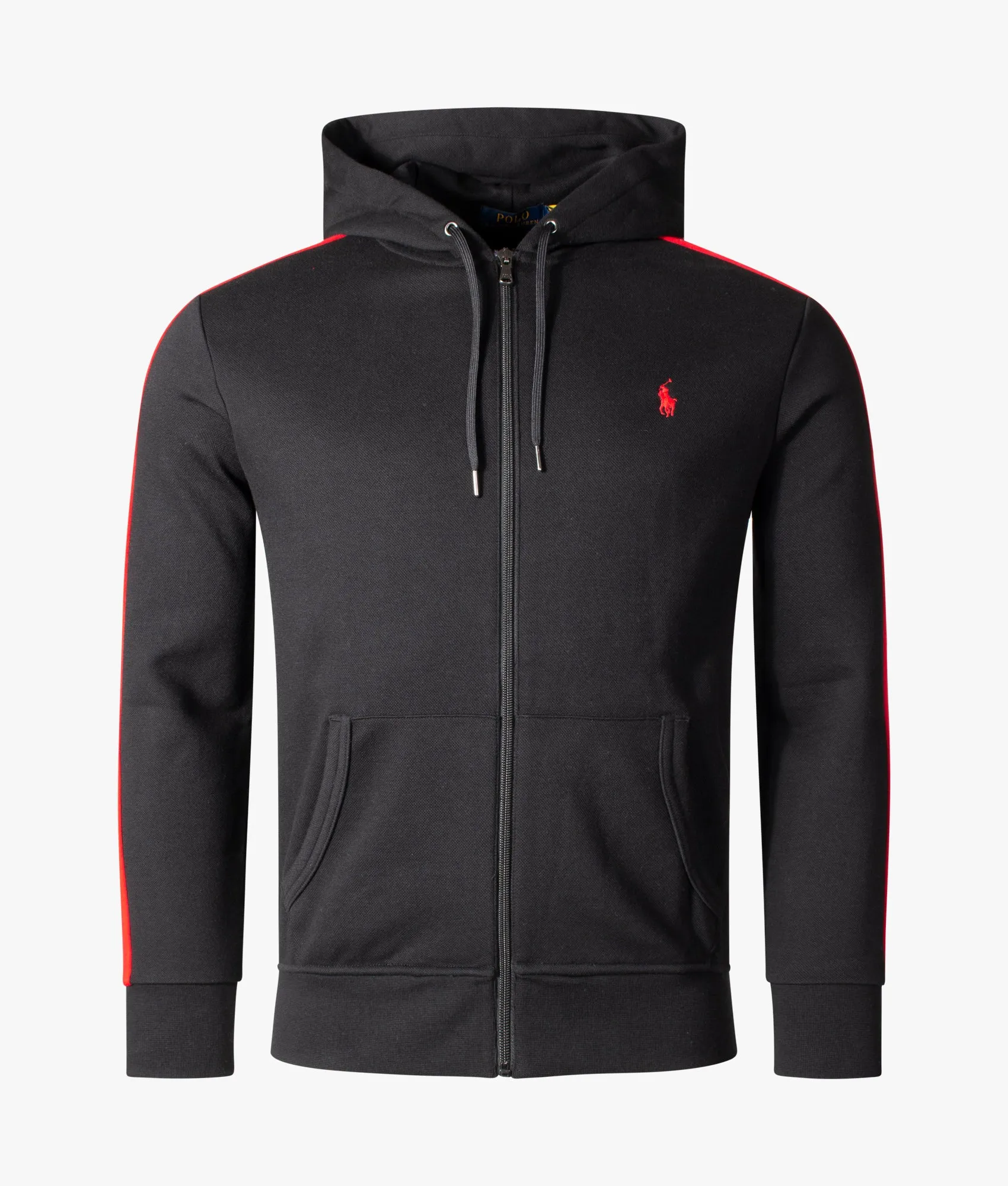 Logo Double-Knit Mesh Hoodie