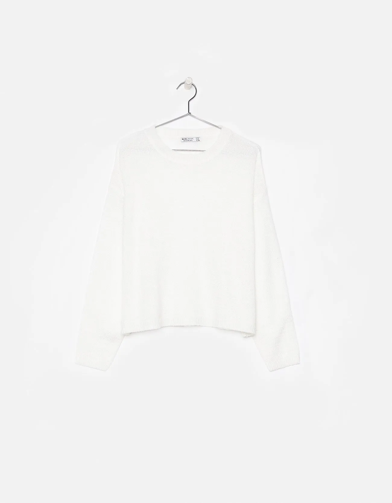 Loose-fit round neck sweater