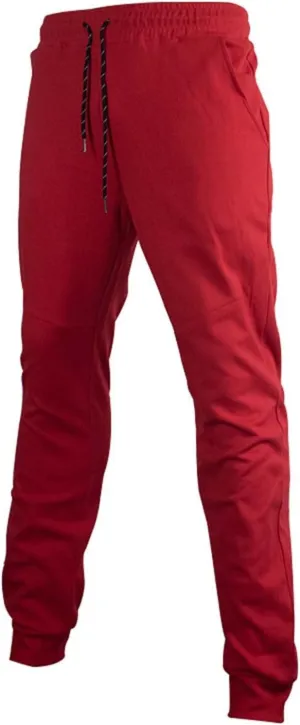 Men's Cargo Sweatpants Slim Fit Stretch Lightweight Pants Joggers Casual Work Pants with Pockets Drawstring Waist