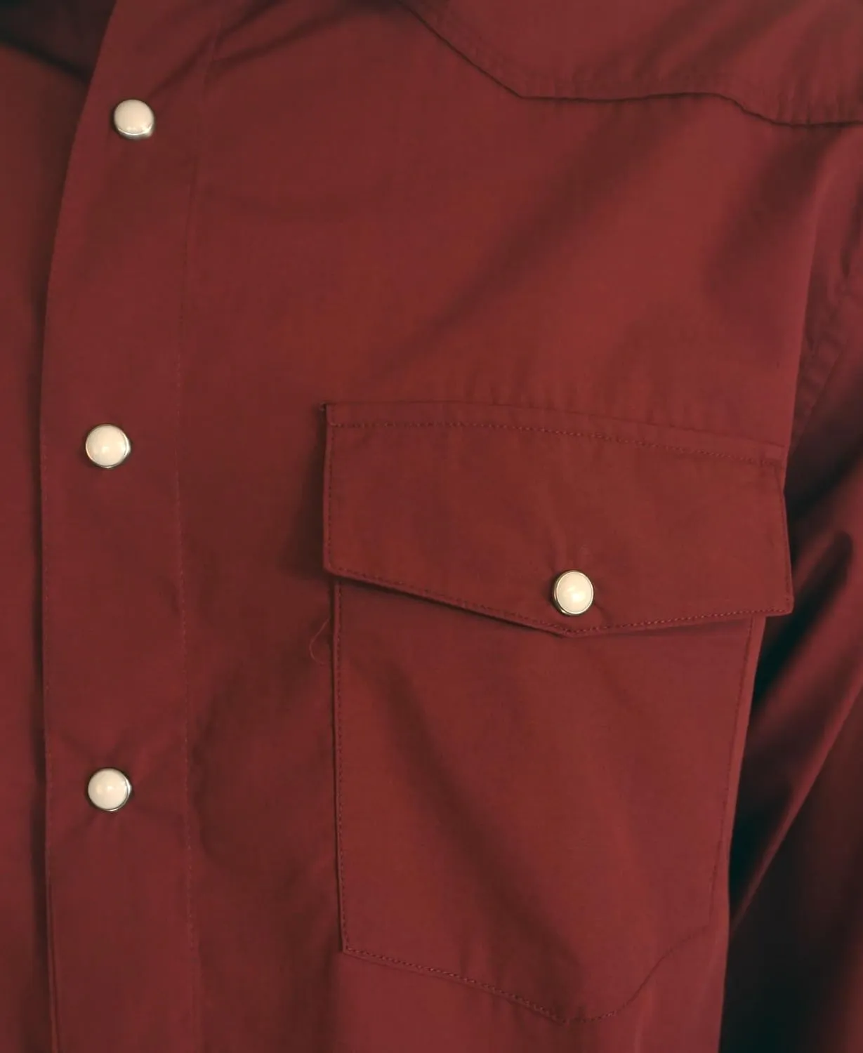 Men's Casual Western Snap Shirt Regular, Big & Tall Sizes, Long Sleeve Pockets Cotton Blend