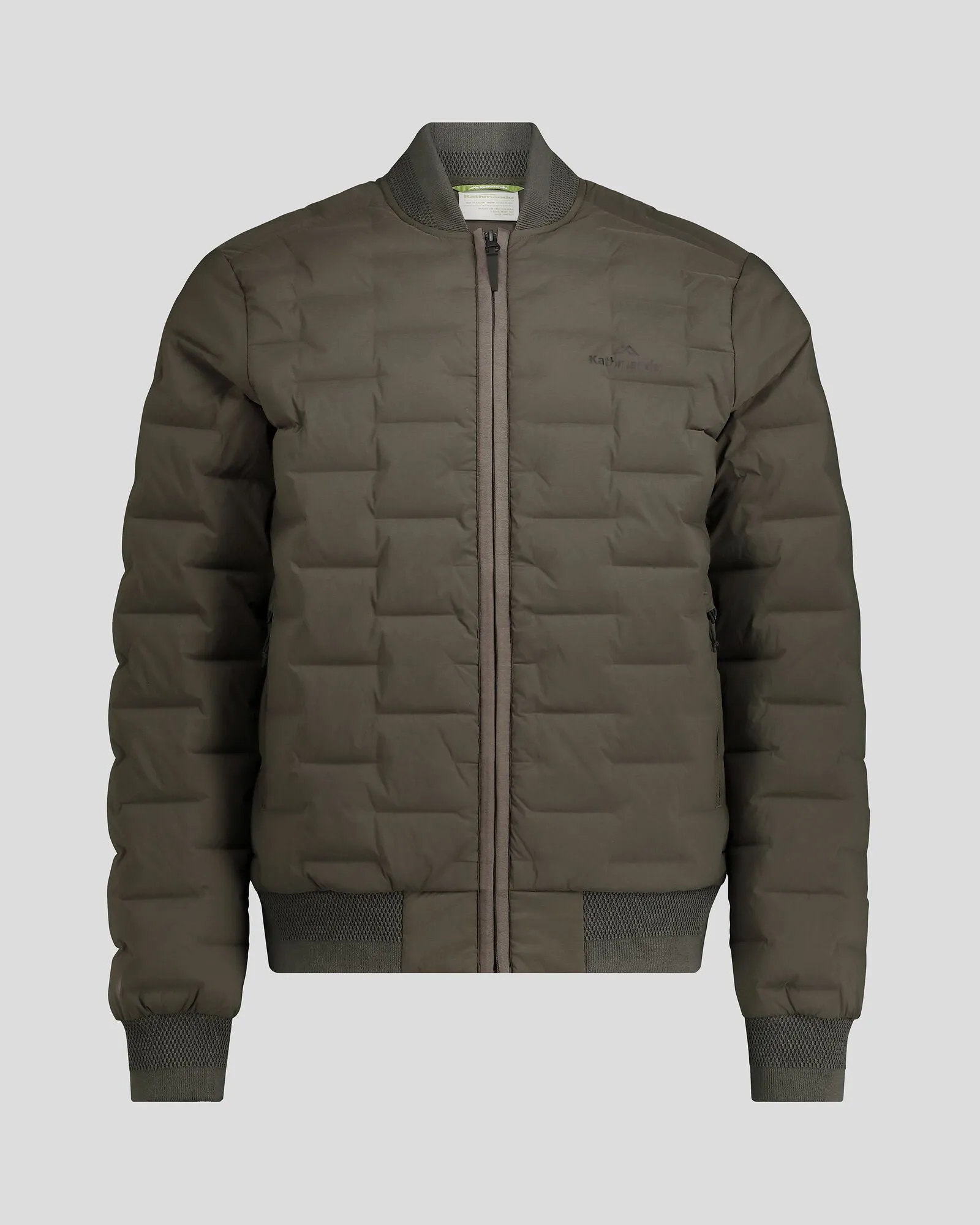 Men's Federate Stretch Down Bomber Jacket - Dark Moss