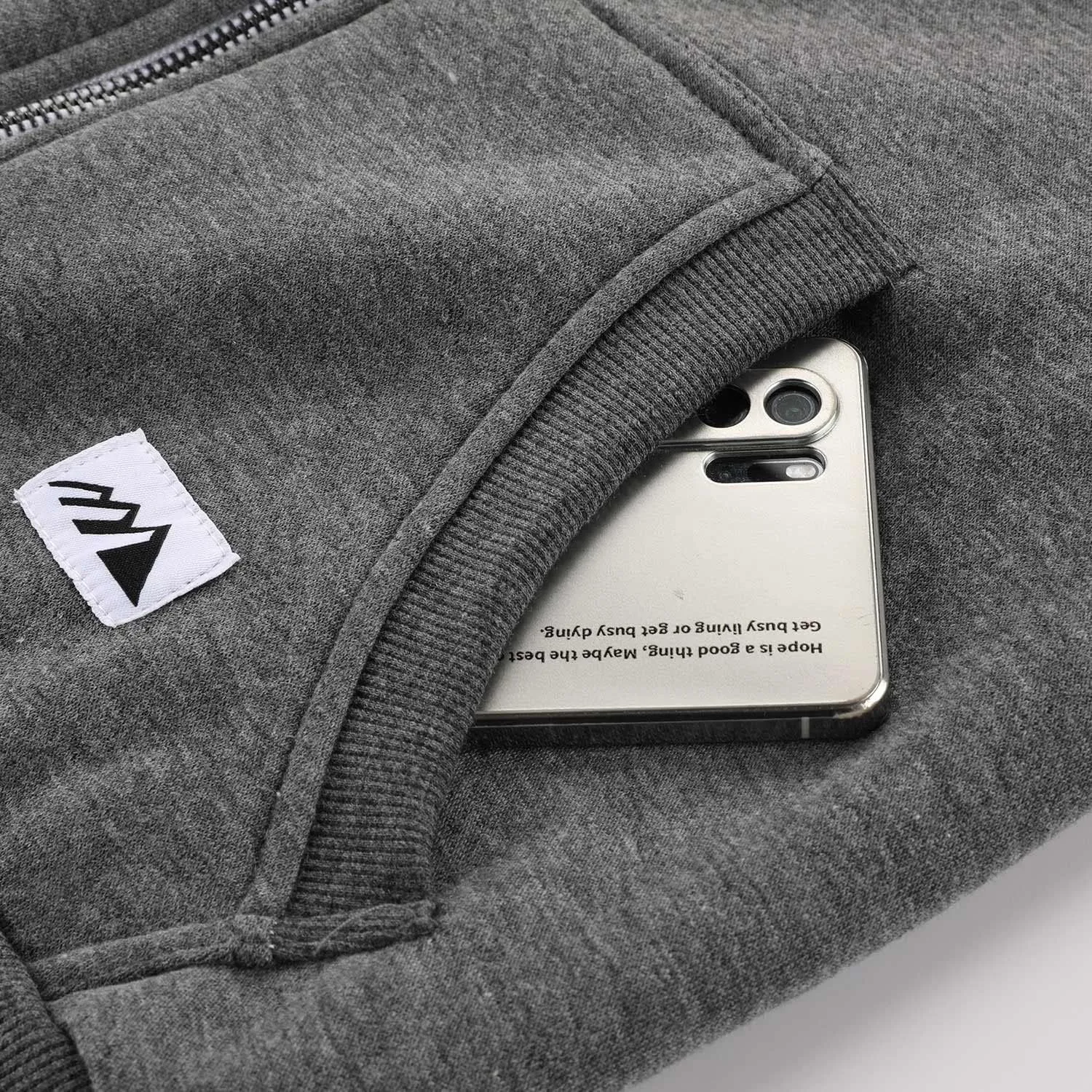 Men's Full Zip Fleece Hoodie zippered Color Block hooded slim Fit Long Sleeve Lightweight Sweatshirt