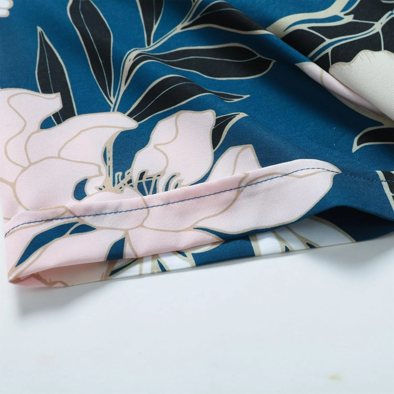 Mens Hawaiian Shirt, Short Sleeves Button Down Beach Clothing, Unisex Summer Flamingos Casual Aloha Floral Shirts
