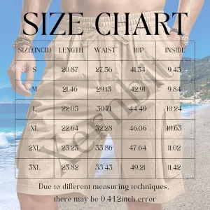 Mens Loose Outdoor Tactical Shorts Summer Casual Solid Color Cargo Shorts Drawstring Elastic Waisted Short Pants
