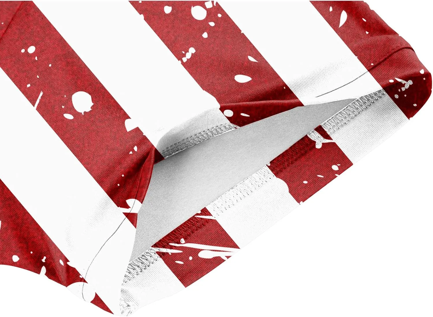 Men's Patriotic Polo Shirts Moisture Wicking Short Sleeves 4th July American Flag Golf Tennis Shirt Casual T-Shirt