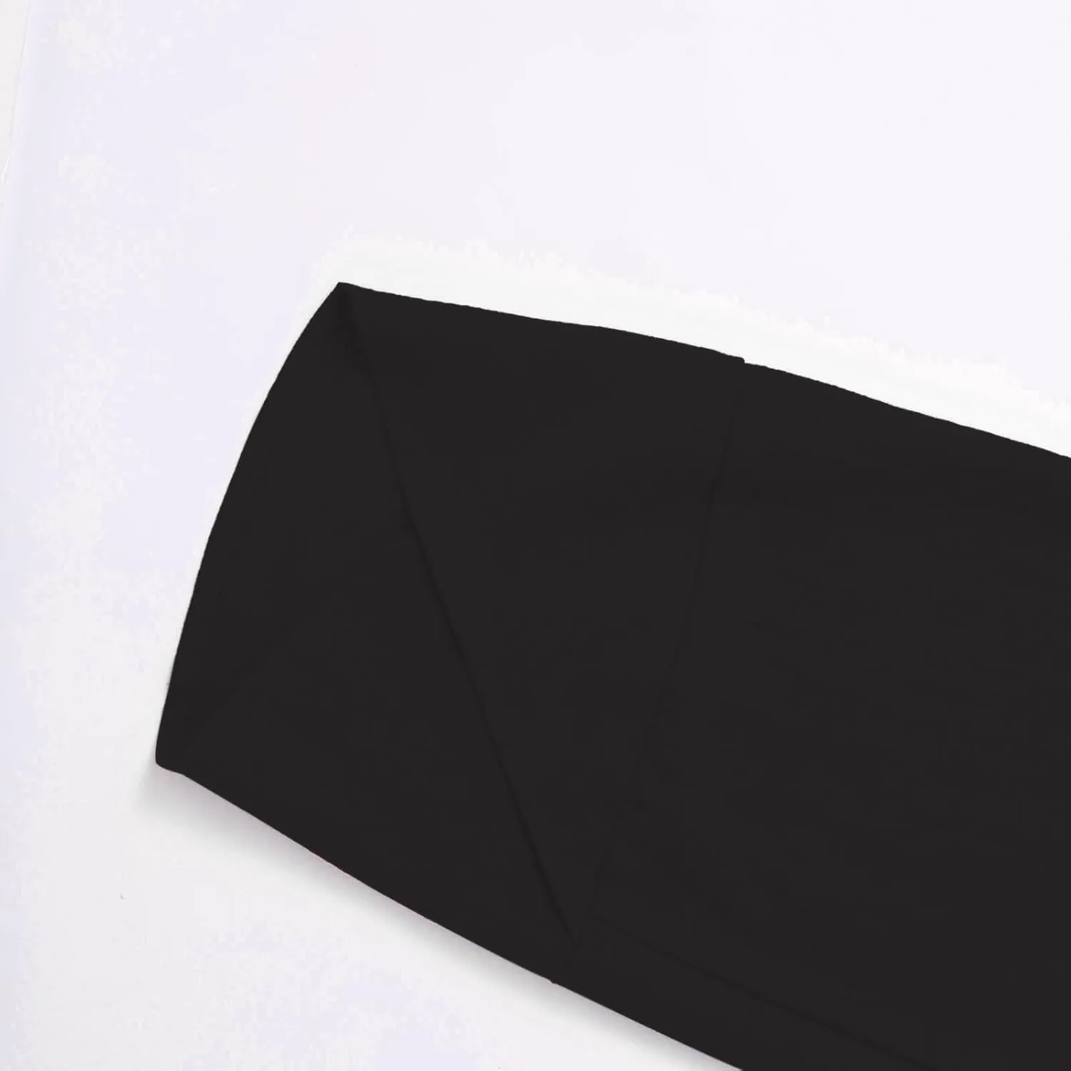 Miyaomn Linen Pants for Women Casual Summer Elastic Waist Capri Pants Solid Color Loose Wide Leg Cropped Trousers with Pocket