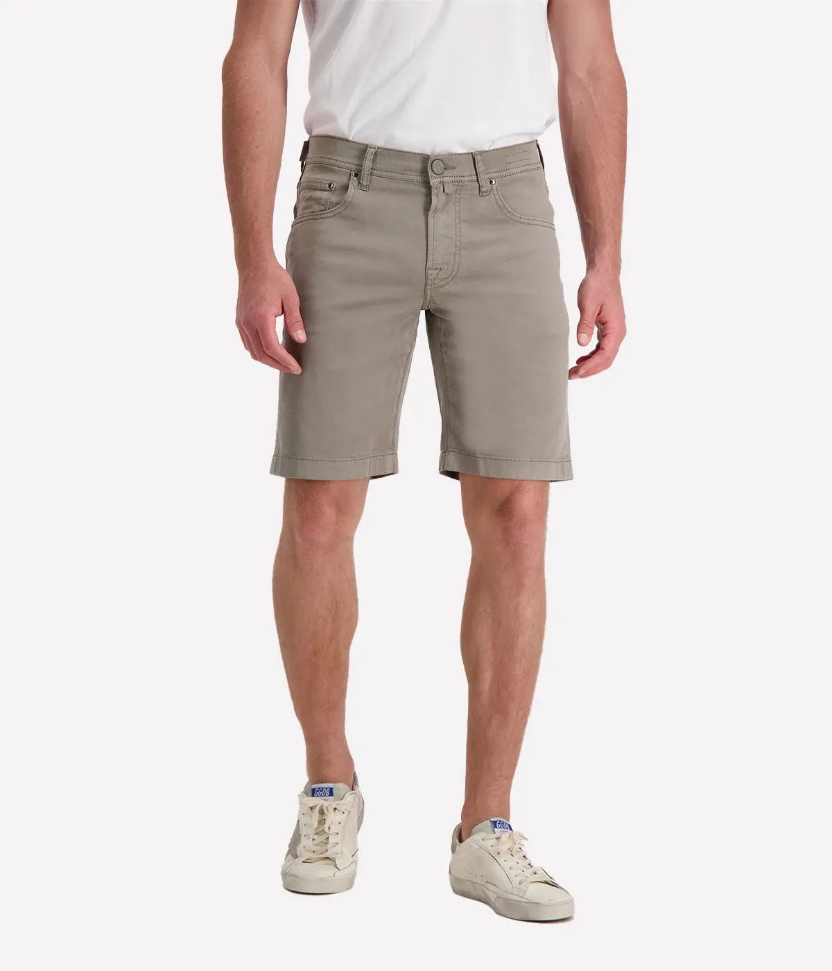 Nicolas 5 Pocket Slim Fit in Thyme Grey
