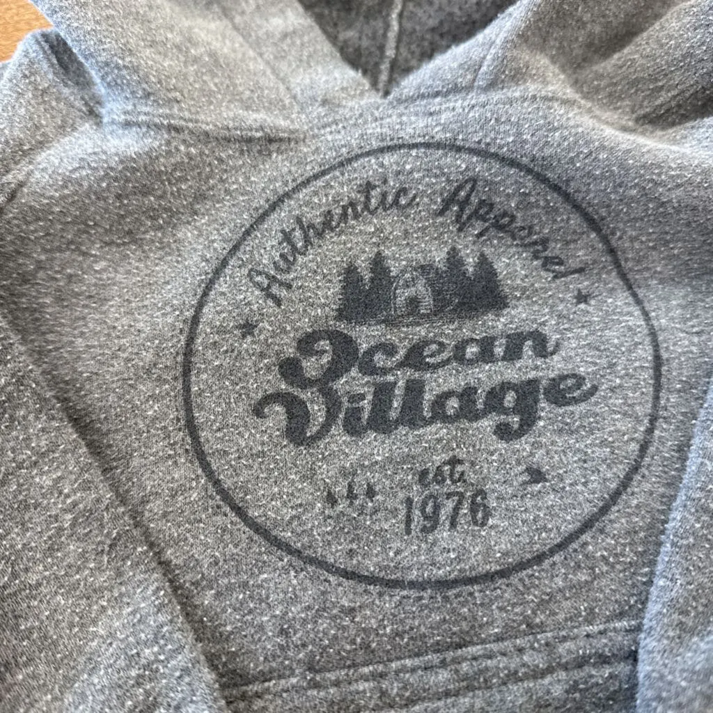 Ocean Village Hoodie: gray-unisex-2T