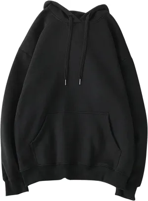 Oversized Hoodie Men 2023 Trendy Long Sleeve Sweatshirts with Hood Casual Fall Winter Pullover with Pocket