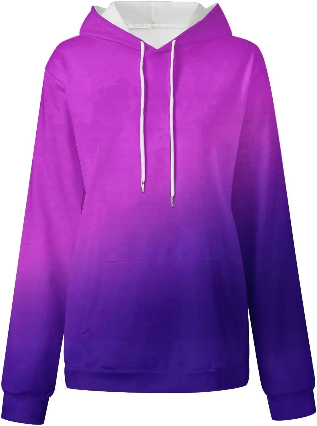 Oversized Hoodies for Women Plus Size Drawstring Sweatshirt with Pocket Loose Pullover Long Sleeve Travel Clothes