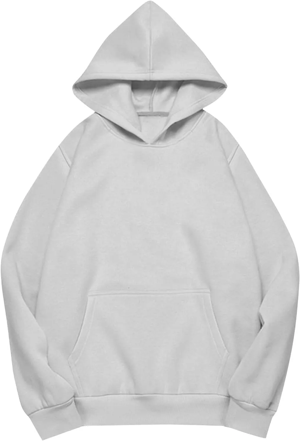 Oversized Hoodies for Women Trendy Winter Fleece Pullover Hoodie Y2k Long Sleeve Hooded Sweatshirt with Pockets