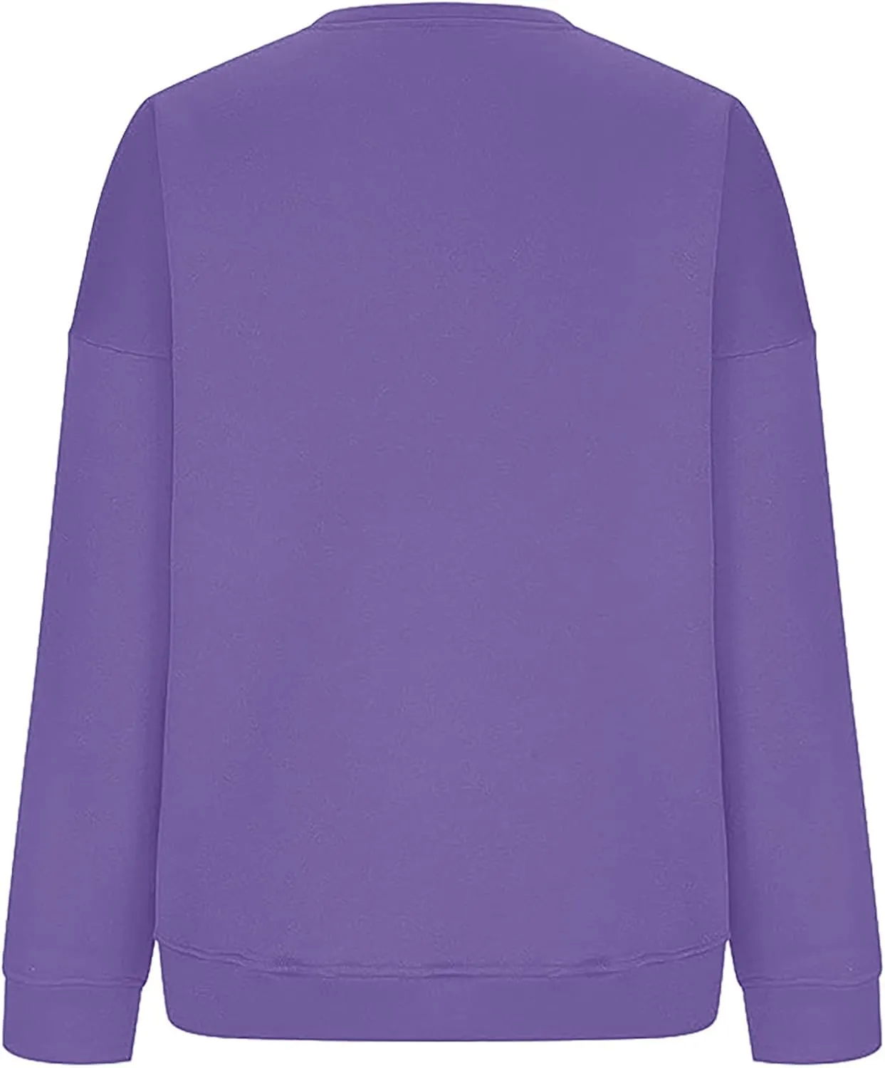Oversized Long Sleeve Crewneck Sweatshirts for Women Cute Casual Loose Fleece Pullover Sweatshirt Fashion Fall Tops