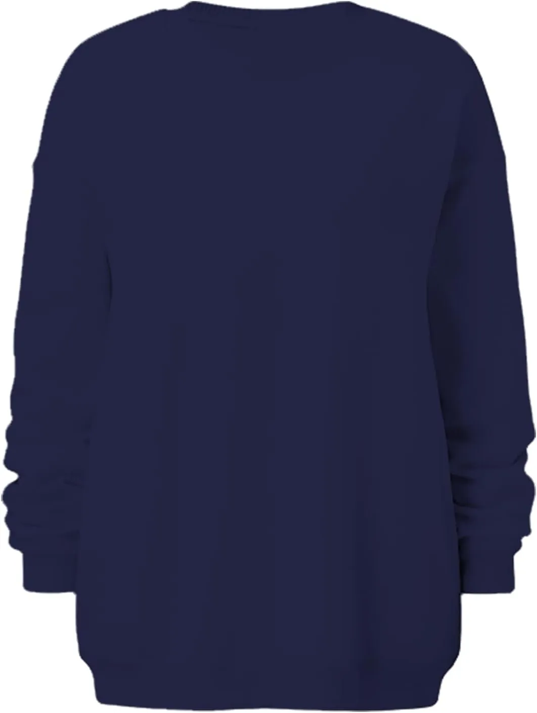 Oversized Long Sleeve Sweatshirts For Women 2023 Fall Fashion Crewneck Sweatshirt Solid Casual Loose Pullover Tops