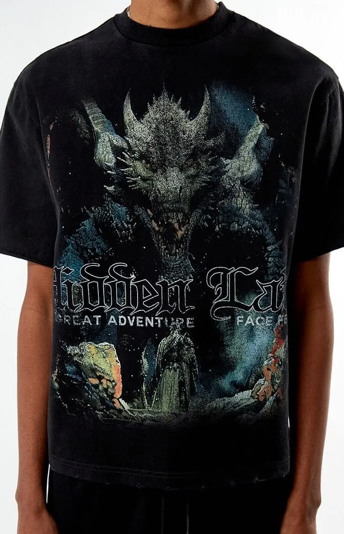 PacSun Men's Hidden Lair Oversized T-Shirt