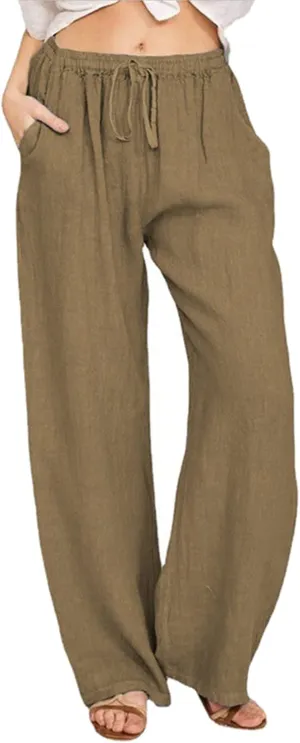 Palazzo Pants for Women Tether Loose Yoga Trousers Womens Pants Casual Womens Vacation Outfits Ladies