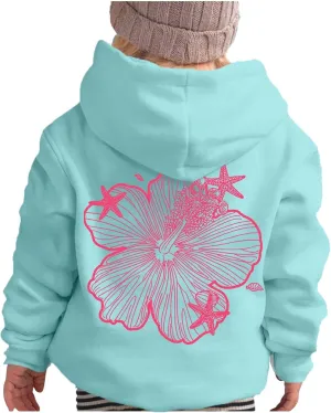 Palm Puff Hoodie for Kids Letter Graphic Hoodie Cute Preppy Sweatshirt Teen Girls Long Sleeve Tops with Pockets