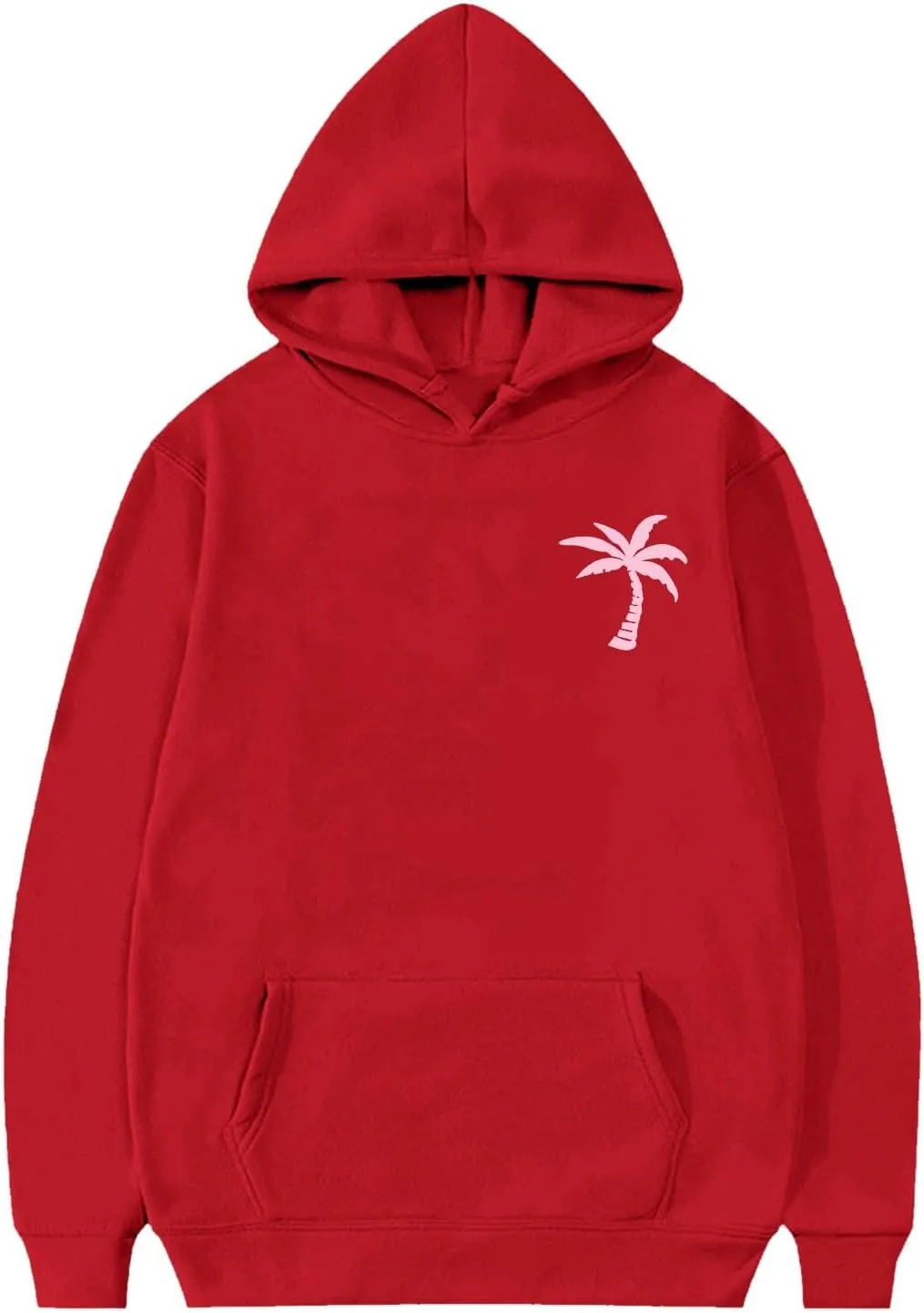Pink Pom Puff Hoodies For Kids Meet Me At The Ocean Cute Preppy Sweatshirt Teen Girls Oversized Y2K Casual Pullover