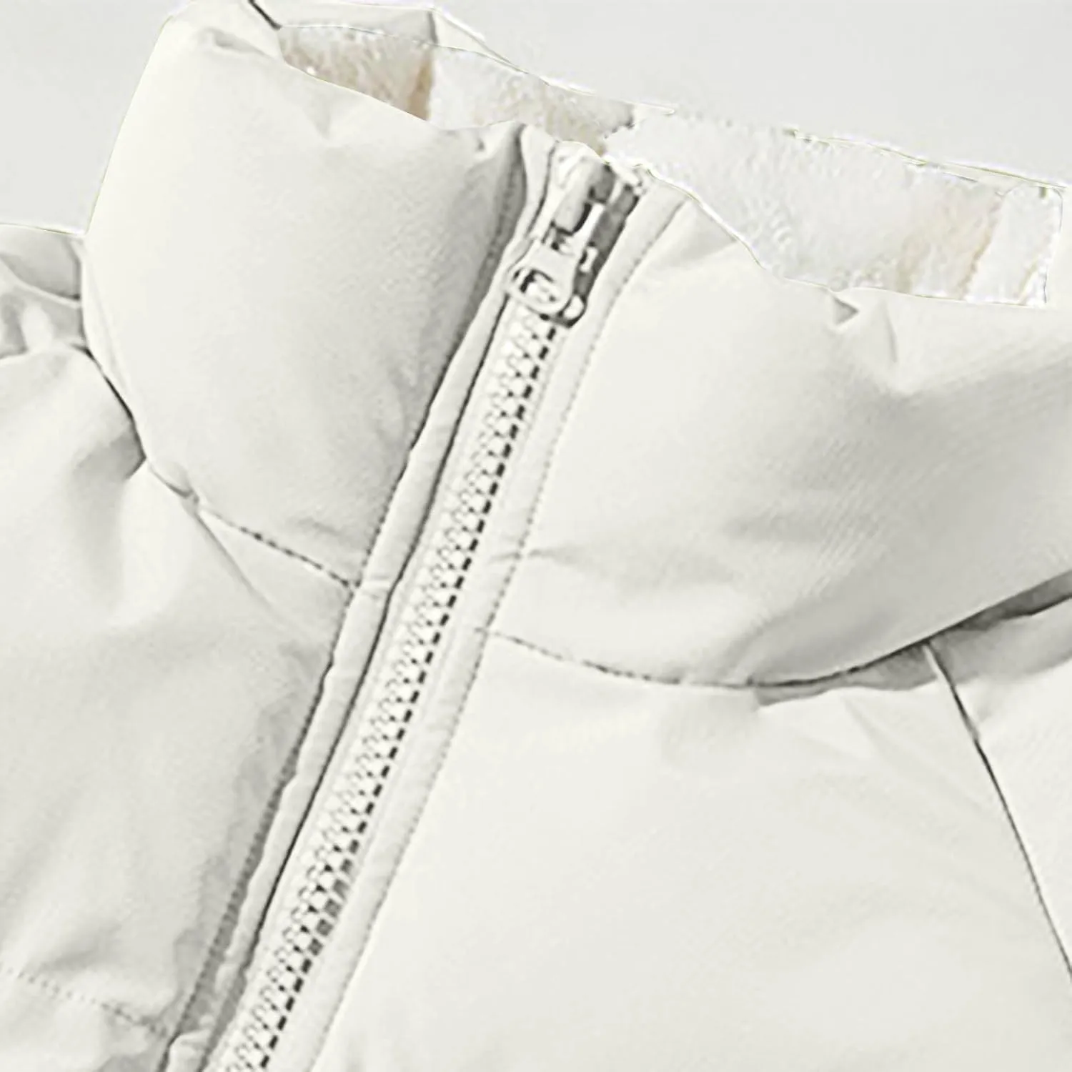 Plus Size Parkas Womens Winter Sherpa Lined Puffer Coats Full Zip Stand-Up Collar Down Jackets Quilted Outerwear