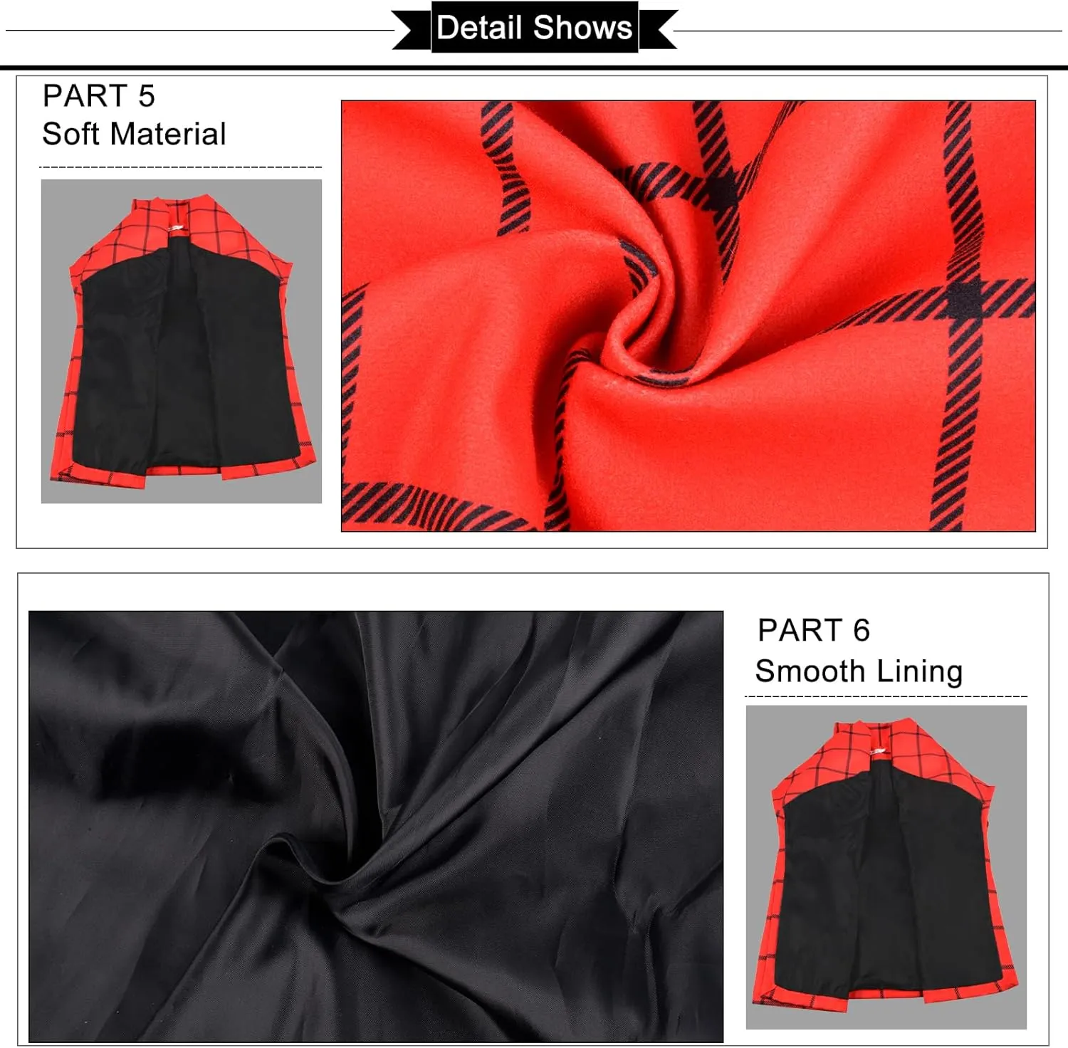 QZUnique Trench Coat Women Turn Down Collar Wrap Coat Wool Blend Grid Belted Outwear Asymmetric Hem Winter Pea Coats