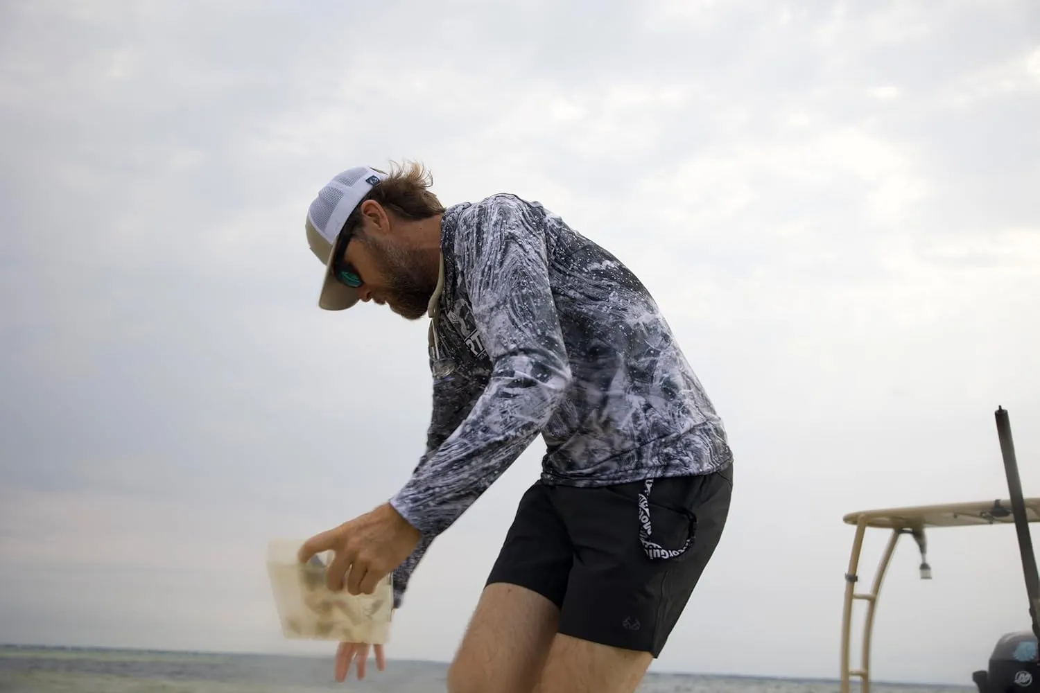 Realtree Men's Camo Lined Shorts Quick Dry Shorts with Zipper Pockets for Running, Fishing and Hiking
