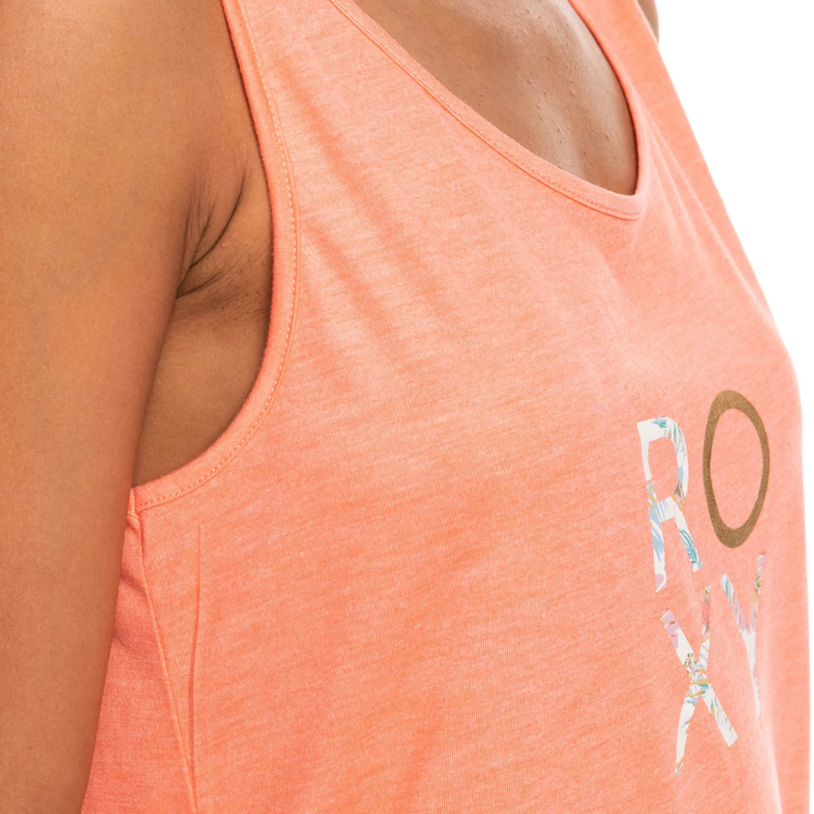 Roxy Womens Losing My Mind Vest Top - Fusion Coral - M