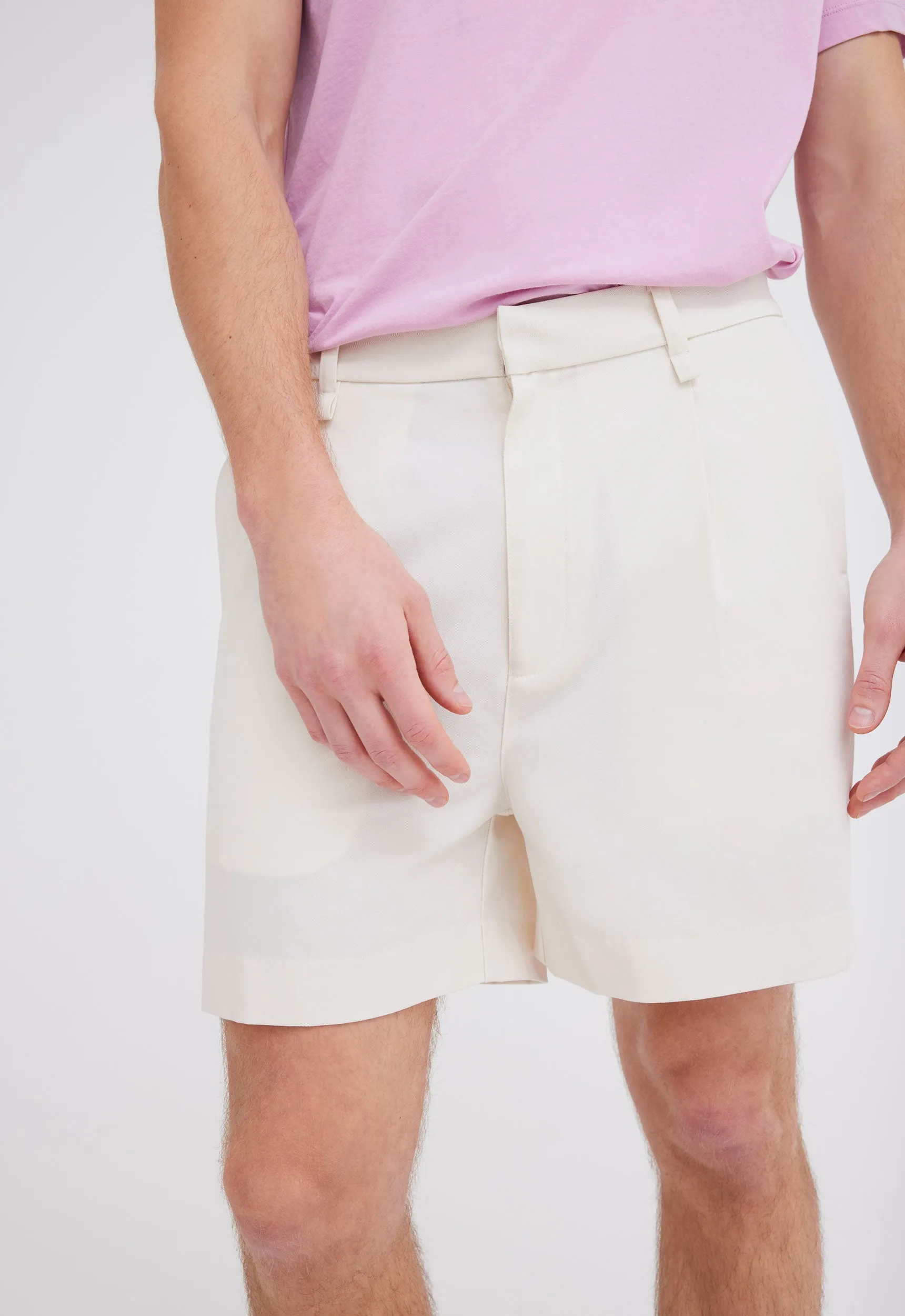 Seb Organic Cotton Short - Cloth Cream