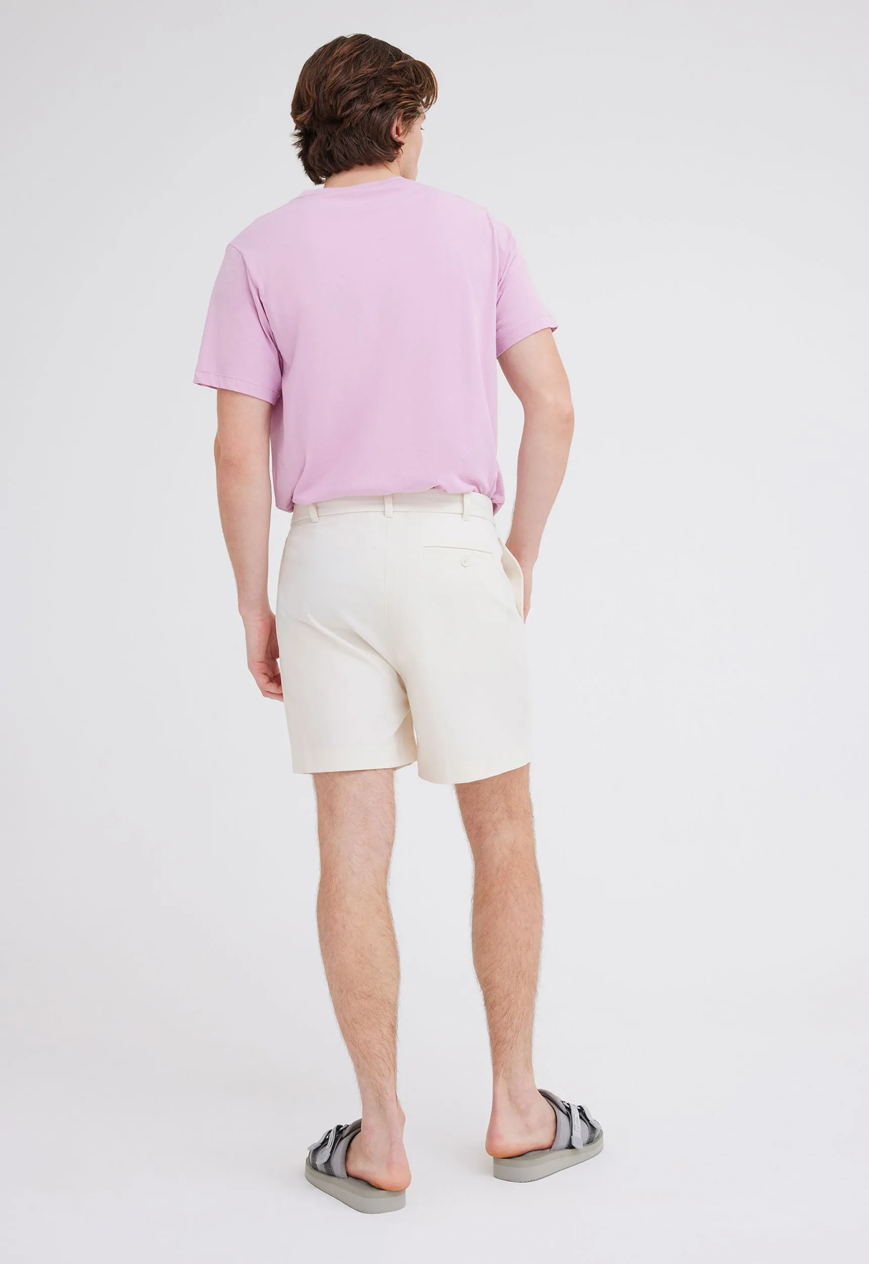 Seb Organic Cotton Short - Cloth Cream