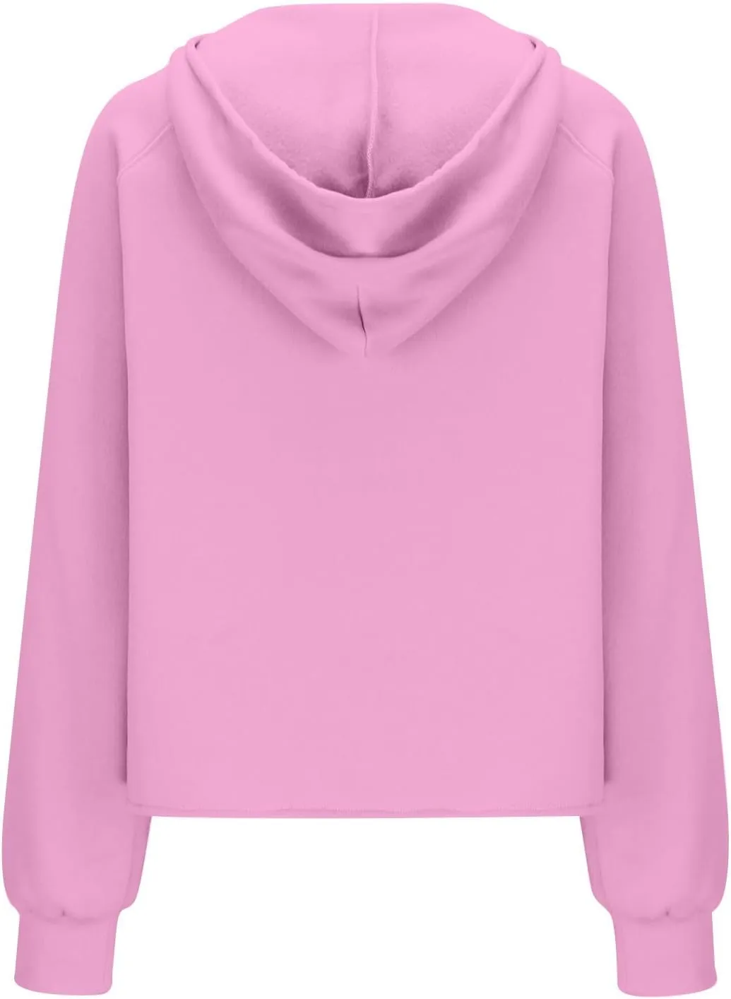 SMIDOW Scuba Dupes Sweatshirt For Women Fashion 2023 Half Zip Up Hoodies Casual Loose Cropped 1/4 Zip Pullover Tops