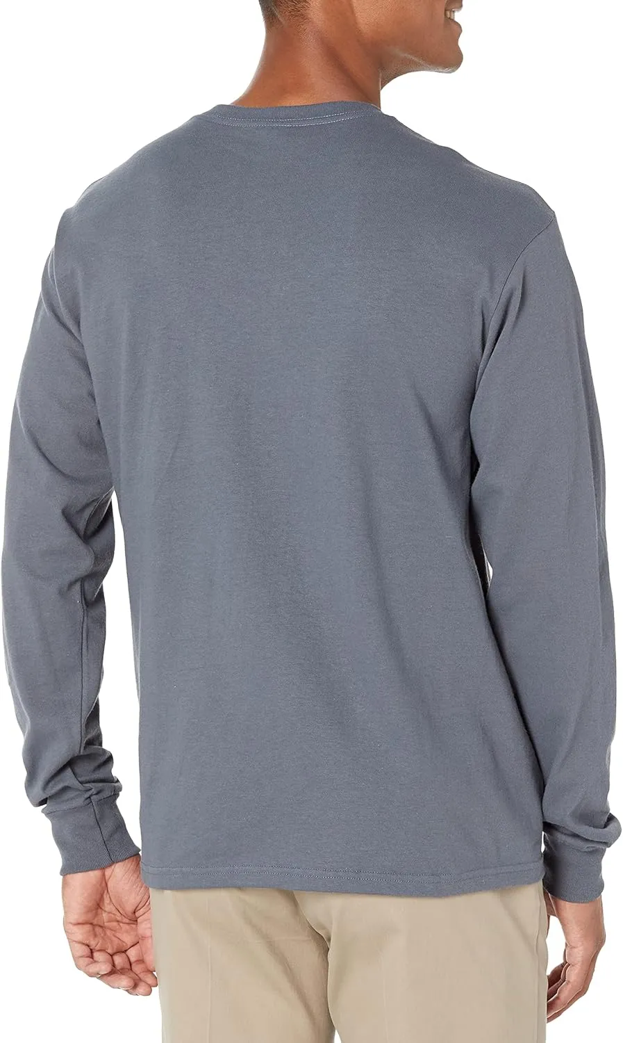 Soffe Men's Long-Sleeve Cotton T-Shirt