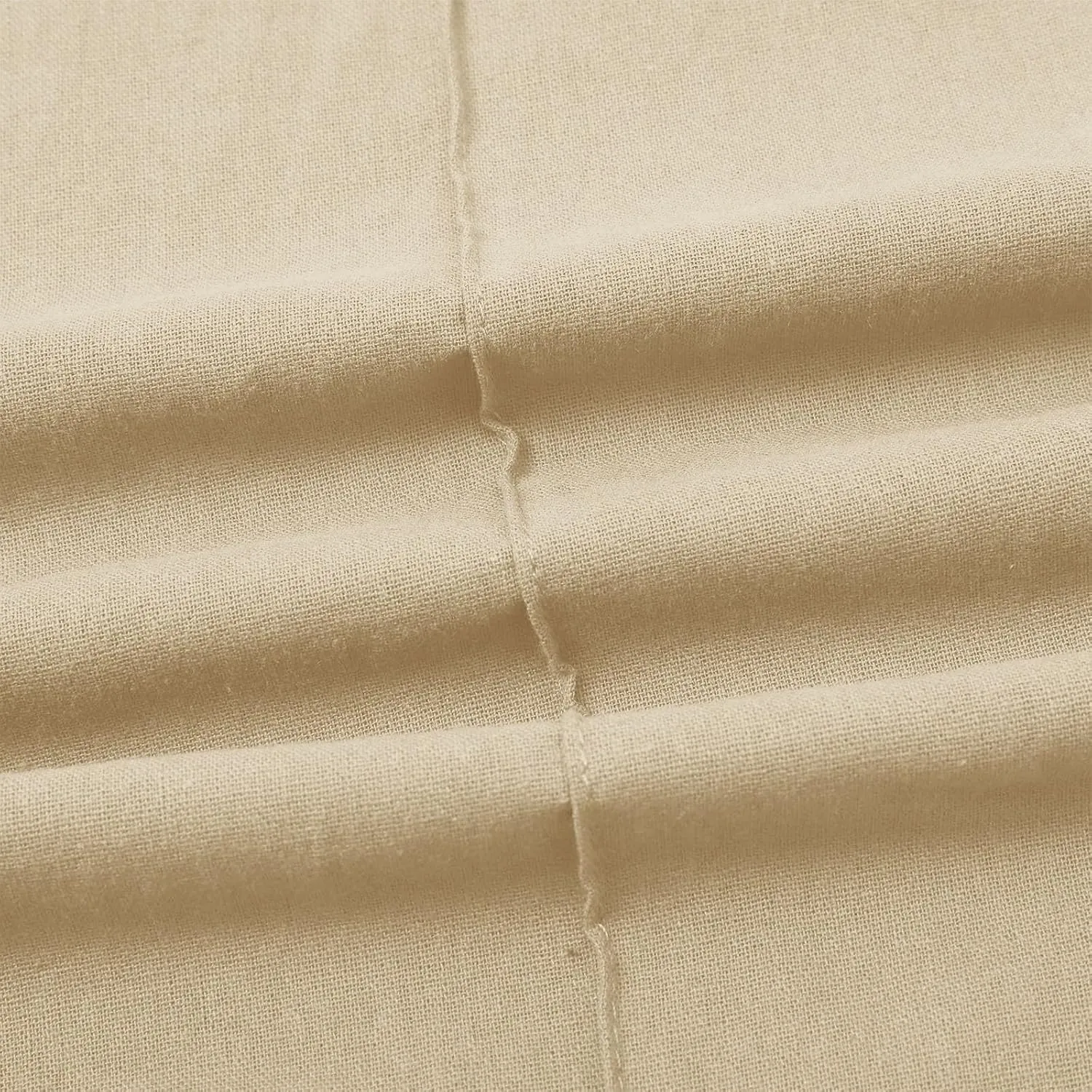 Straight Wide Leg Linen Pants for Women Elastic Drawstring High Waisted Summer Casual Pants Loose Boho Beach Trousers