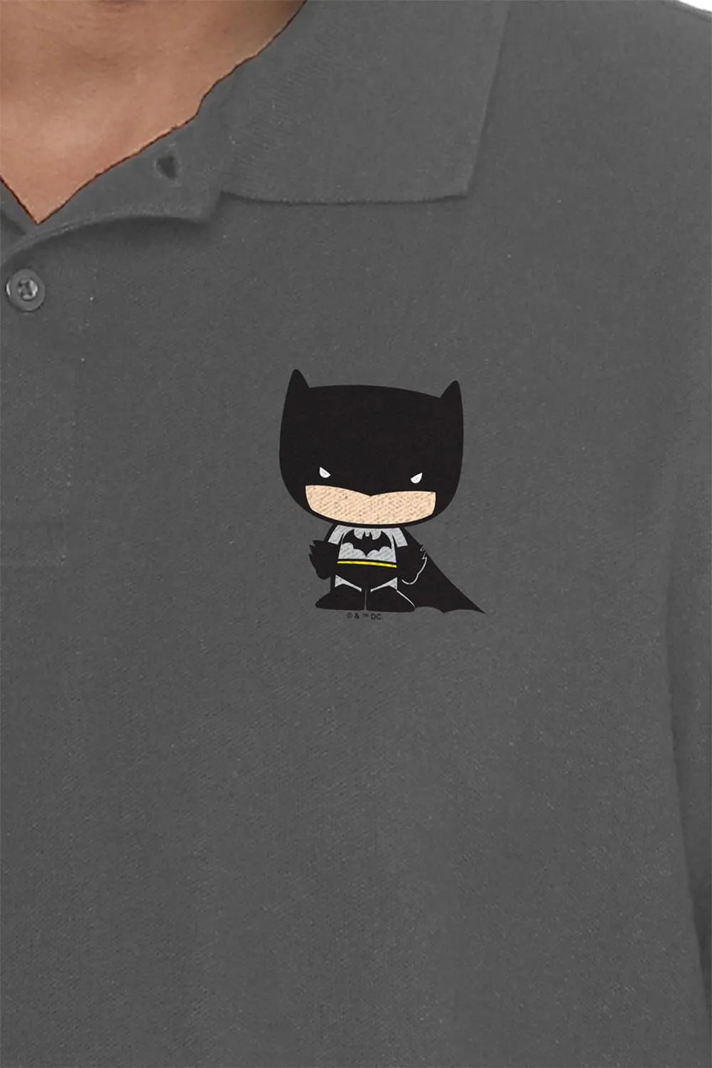Super Hero Chibi Collection Cotton Polo Shirt
