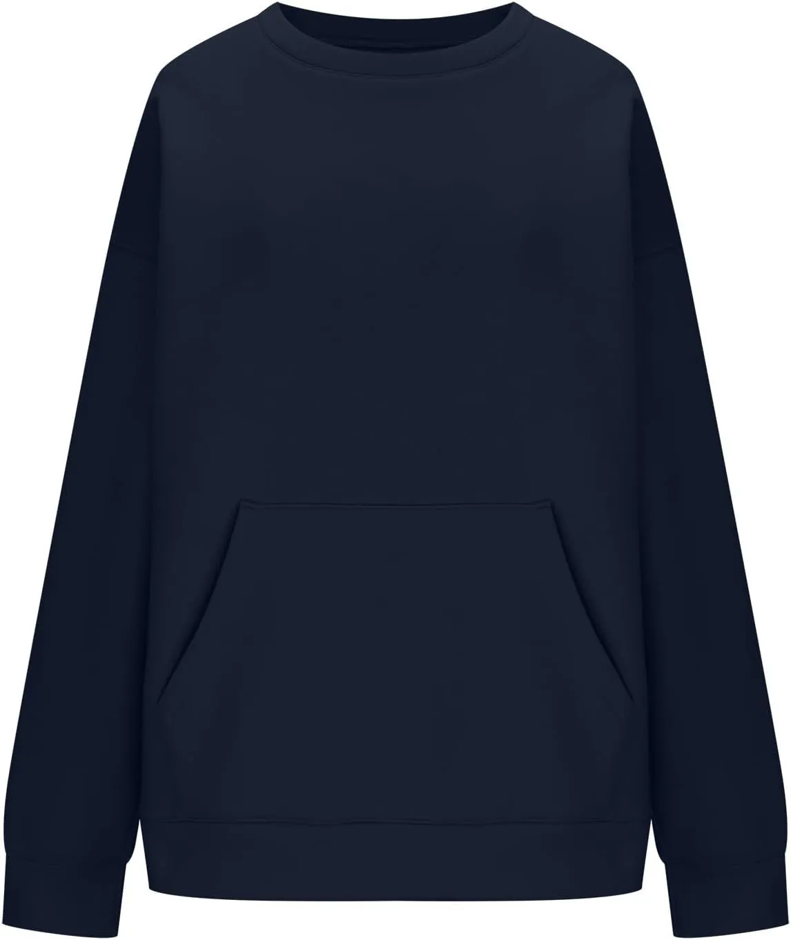 Sweatshirt For Womens Fashion 2023 Oversized Long Sleeve Crewneck Hoodie Sweatshirts Pullover Tops Fall Outfits