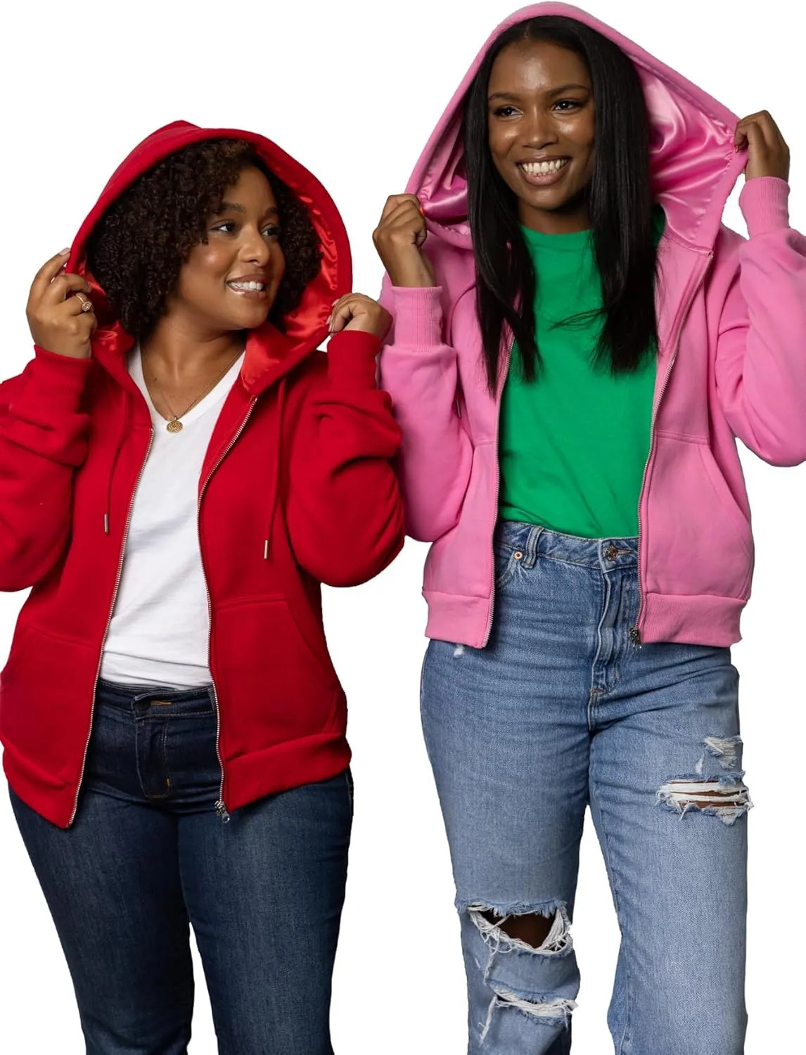 The Curl Factor TCF Satin Lined Hoodie