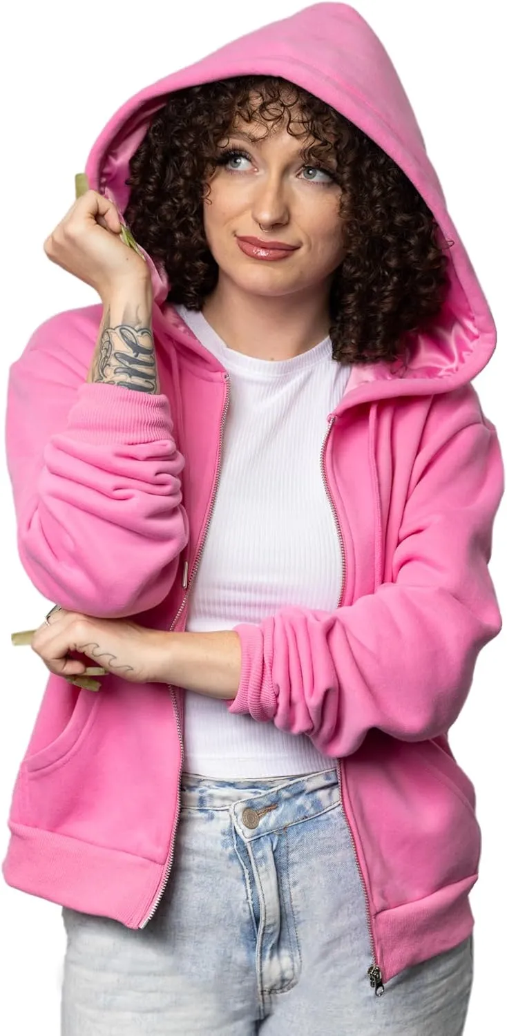 The Curl Factor TCF Satin Lined Hoodie