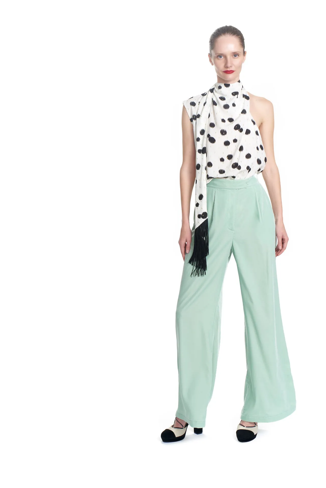 THE LOURDES TOP- SNOWBALL