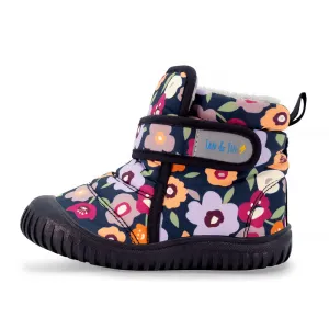 Toasty-Dry Booties | Winter Flowers