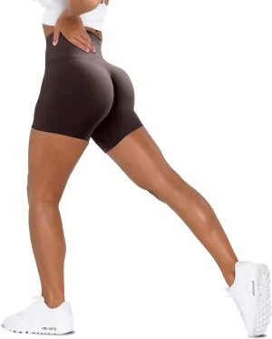 Unthewe 3 Piece Workout Butt Lifting Shorts for Women High Waisted Seamless Gym Yoga Booty Shorts