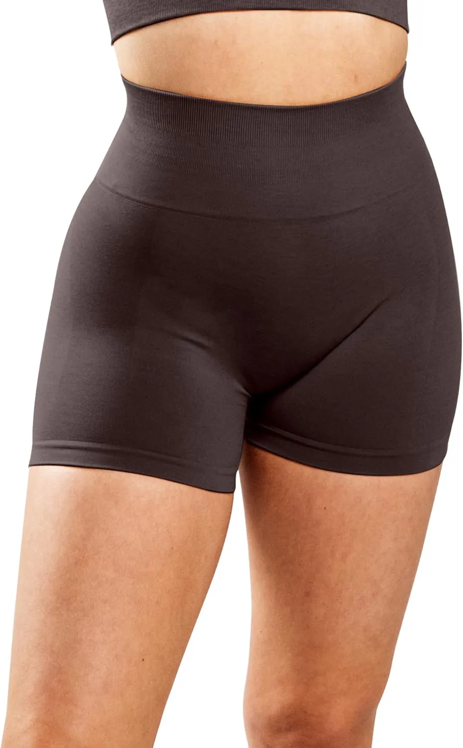 Unthewe 3 Piece Workout Butt Lifting Shorts for Women High Waisted Seamless Gym Yoga Booty Shorts