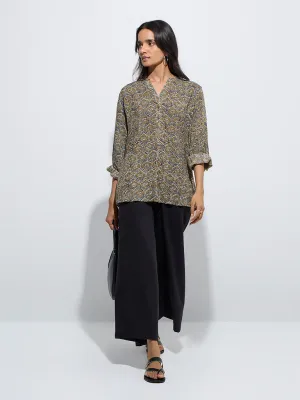 Utsa Green Printed Tunic