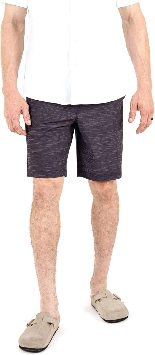 Visive Premium Hybrid Shorts Men Quick Dry Golf Stretch Board Shorts Swim Trunks Summer Big Men