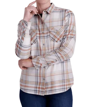W Tess Flannel LS