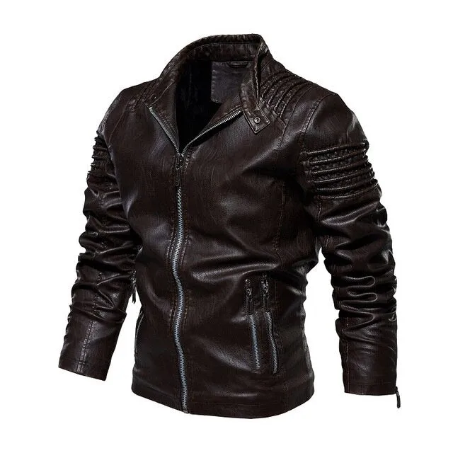 Walter Leather Biker Jacket