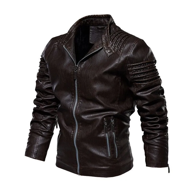 Walter Leather Biker Jacket