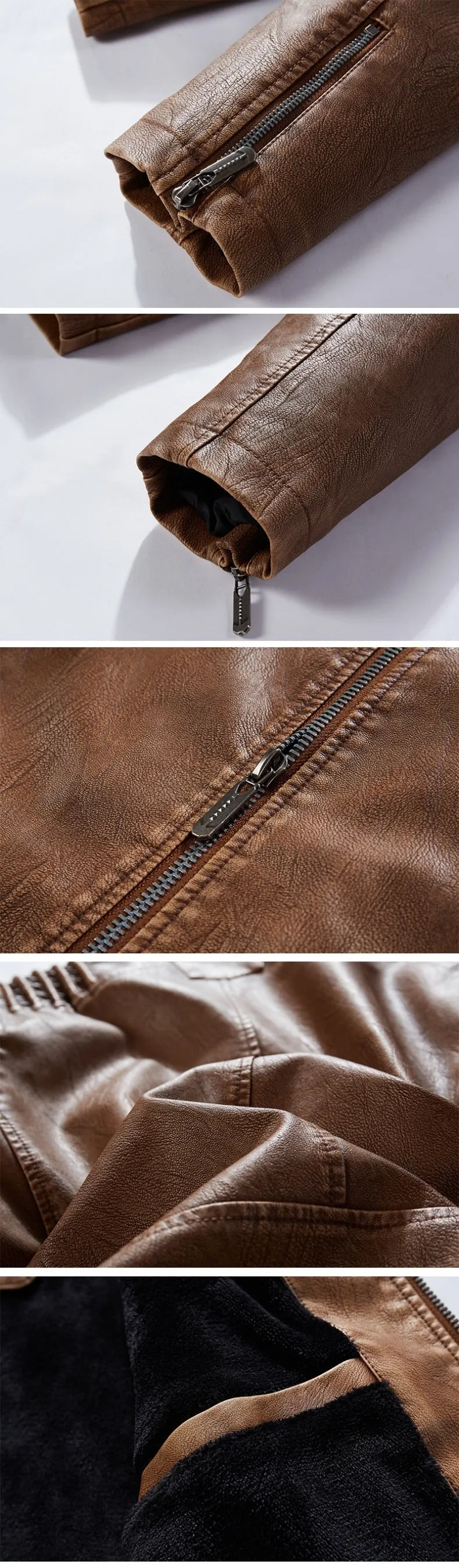 Walter Leather Biker Jacket