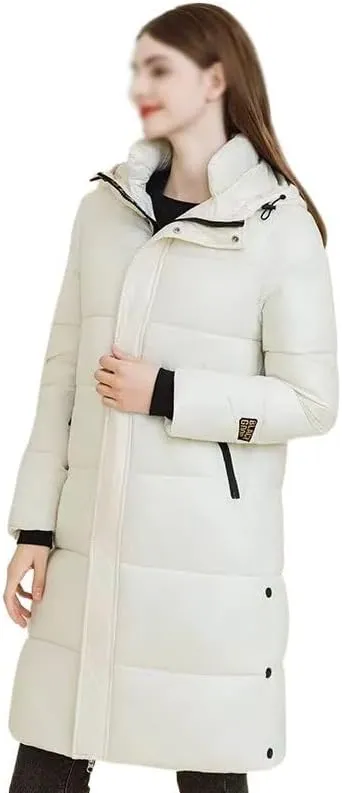 Winter Down Cotton Long Parkas Women's Thick Warm Korean Padded Jacket Winter Clothes Women Coat