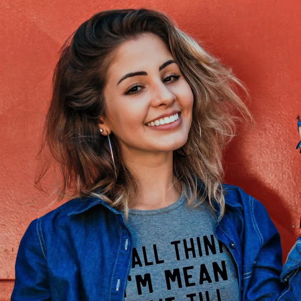 Women Y'all Think I'm Mean Wait Till I Don't Like You Funny Graphic Saying Shirt Short Sleeves Comfy Novelty Casual Clothes